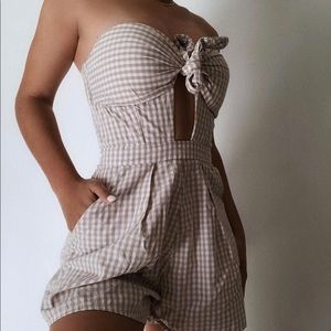 Nude romper